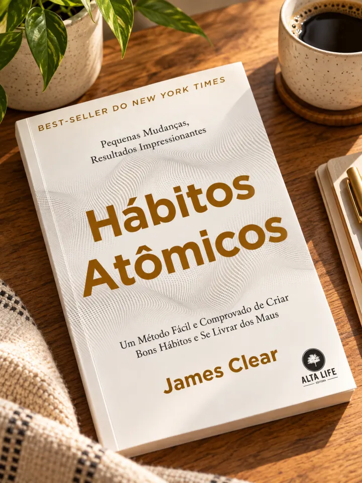Capa do livro Hábitos Atômicos