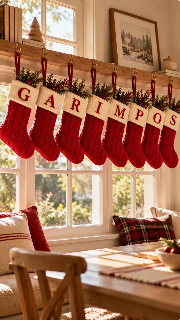 MEIAS NATALINAS: DECORAÇÃO CLÁSSICA DE NATAL — foto 2