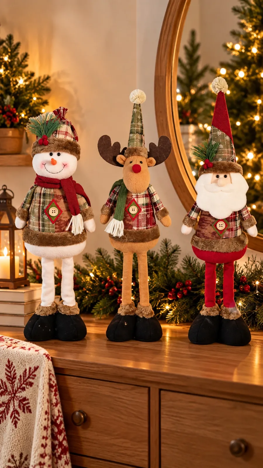 CONJUNTO DE ENFEITES DE NATAL