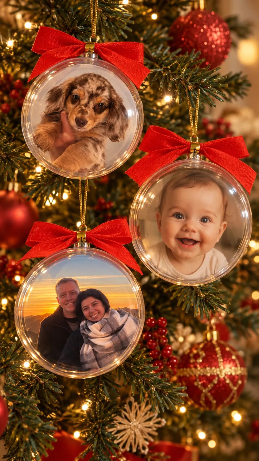 BOLAS DE NATAL PERSONALIZADAS