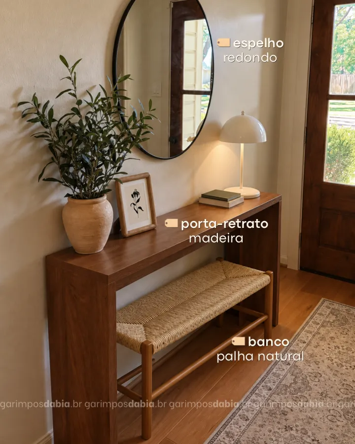 BANCO PALHA NATURAL