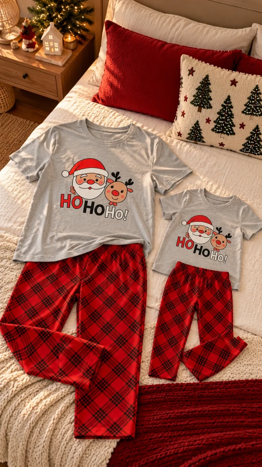 MANHÃ TEMÁTICA: PIJAMA DE NATAL PARA A FAMÍLIA